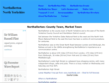 Tablet Screenshot of northallerton.info